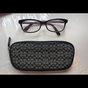 Coach Soft Eyeglasses Case